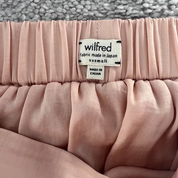 Wilfred Dust Pink Midi Skirt - Picture 3 of 3